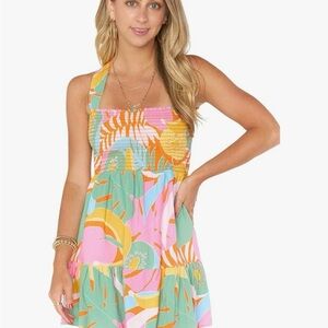Show Me Your MuMu Collins Tropical Mini Dress